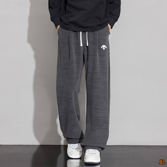 Descente exclusive real shot of the new autumn high-quality sweatpants trendy br