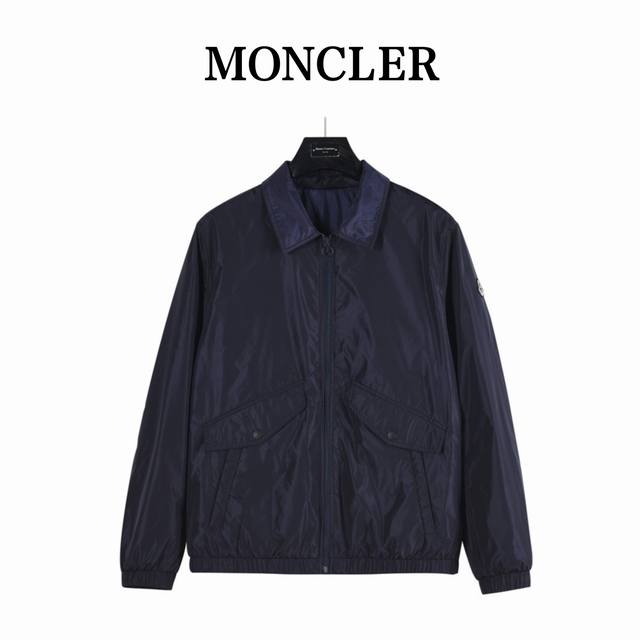 The Monclee & Mercedes-Benz collaboration lightweight lapel jacket, , features