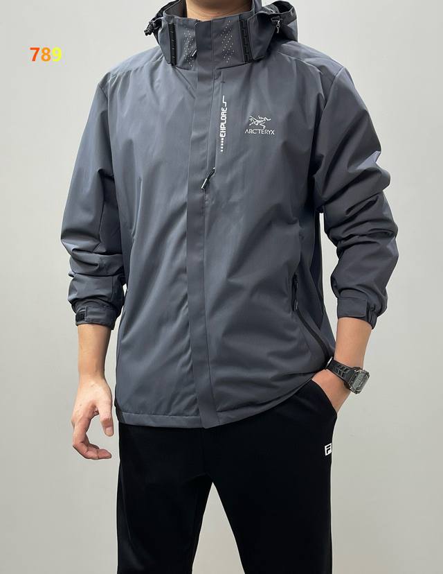 The new Arc'Teryx men's Gore-Tex waterproof and breathable Arc'teryx jacket stan