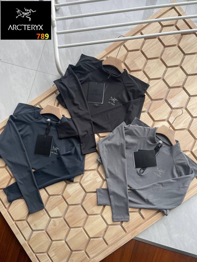 Big Bird Spring and Autumn Laminated Half-Zip High-Stretch Quick-Drying Long-Sle