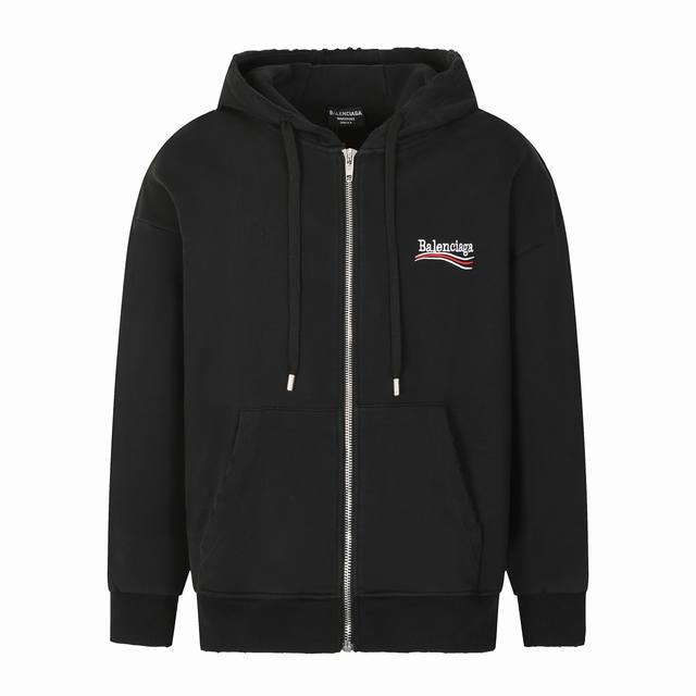 Balenci*Ga Paris 25Ss classic Coke Wave flower logo embroidered on the reverse,