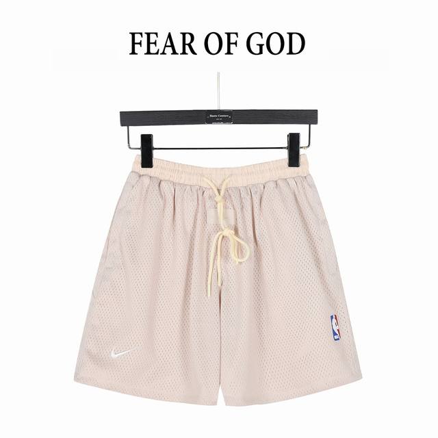 Fear Of God & Nike & Nba three-party joint mesh American shorts This is Jerry's