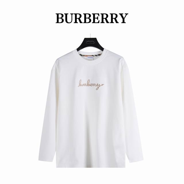 Burberry's signature front and heart-shaped horse long-sleeved top is made of cu