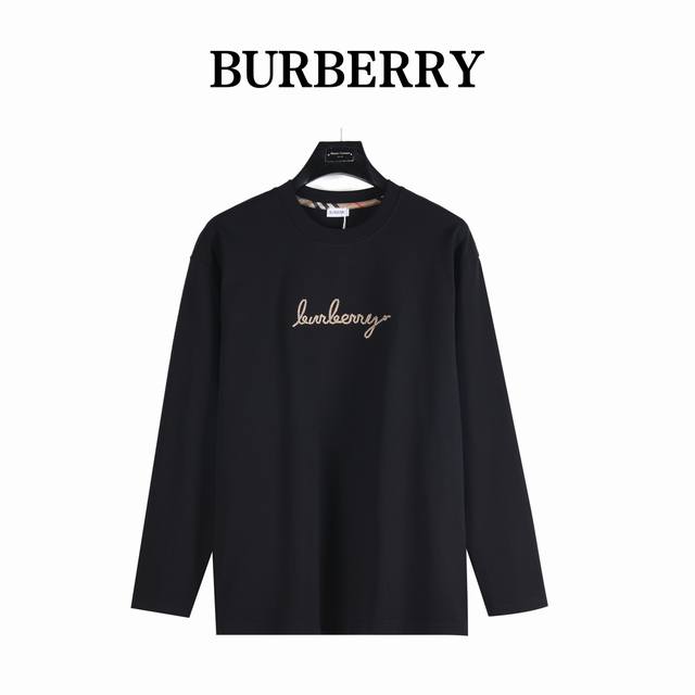 Burberry's signature front and heart-shaped horse long-sleeved top features a cu