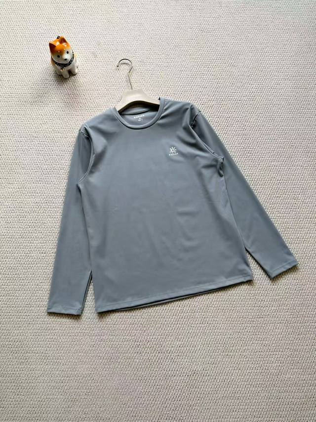 Order number 09296. Kailas outdoor silicone logo long-sleeved base layer T-shir