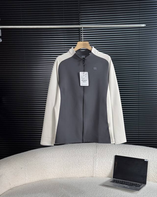 Offers 's new fall/winter Kolonsport outdoor brushed stand-collar cardigan! Av