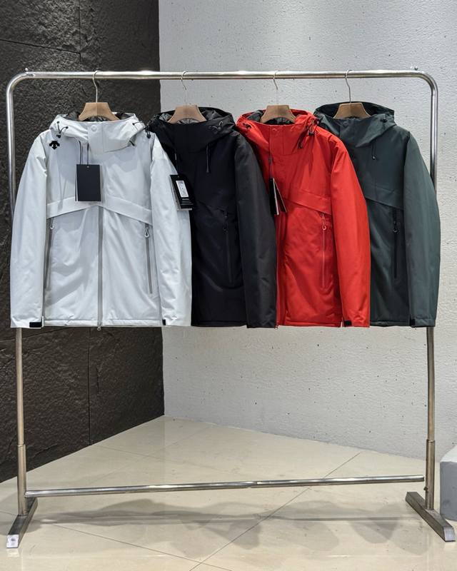 For Descente Ski Style men's casual warm sports jackets, new autumn and winter