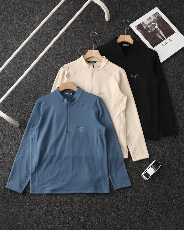 Arcteryx 2025 Fall New Outdoor Men's Rho Lt Series Sports Fitness Casual Stretc