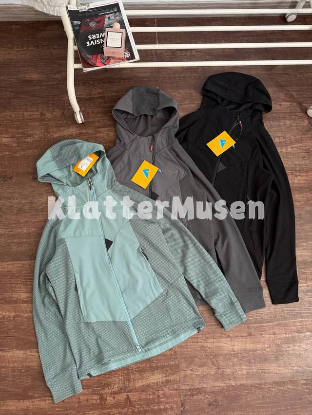Klattermusen Men's Outdoor Warm Quick-Drying Hoodie Zipper Edition, Hugo 20681M
