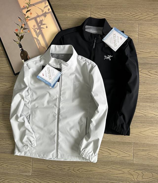 Arc'teryx 25Ss new fall embroidered stand-up collar windproof and waterproof ja