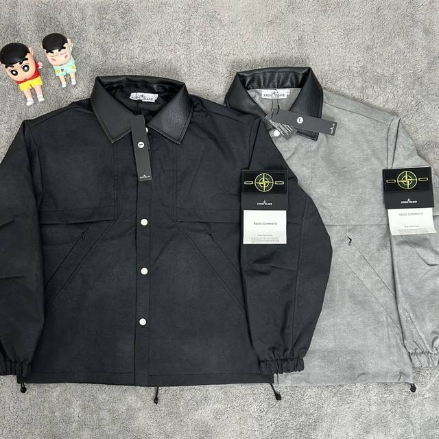 New Stone Island 25Ss lapel jacket, unisex, from this timeless classic, a must-