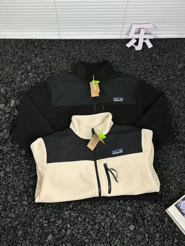 New arrival: Patagonia's 25Ss autumn/winter new color-blocked polar fleece jack