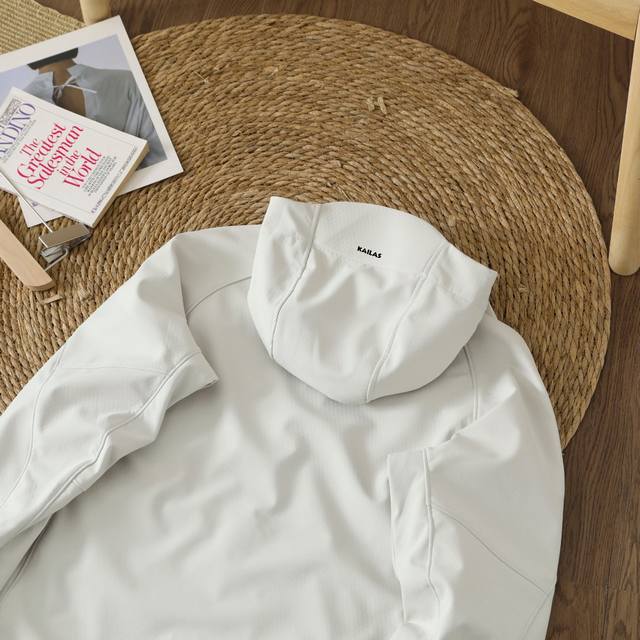 Kailashi Unisex Softshell Jacket Colors: Grape Purple, Pearl White, Kale, Mustar