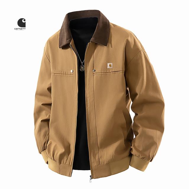 Carhartt high-quality 25Ss autumn three-color new casual jacket for men with lo