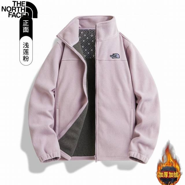 The North Face's new autumn and winter models, the same style for men and women,