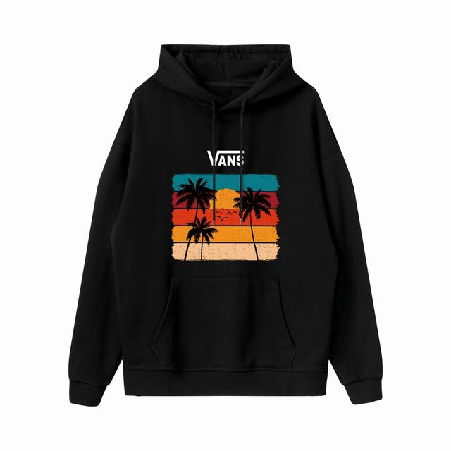 Vans Vans Sunset Scene Spring and Autumn Hooded Sweatshirt High quality, attenti