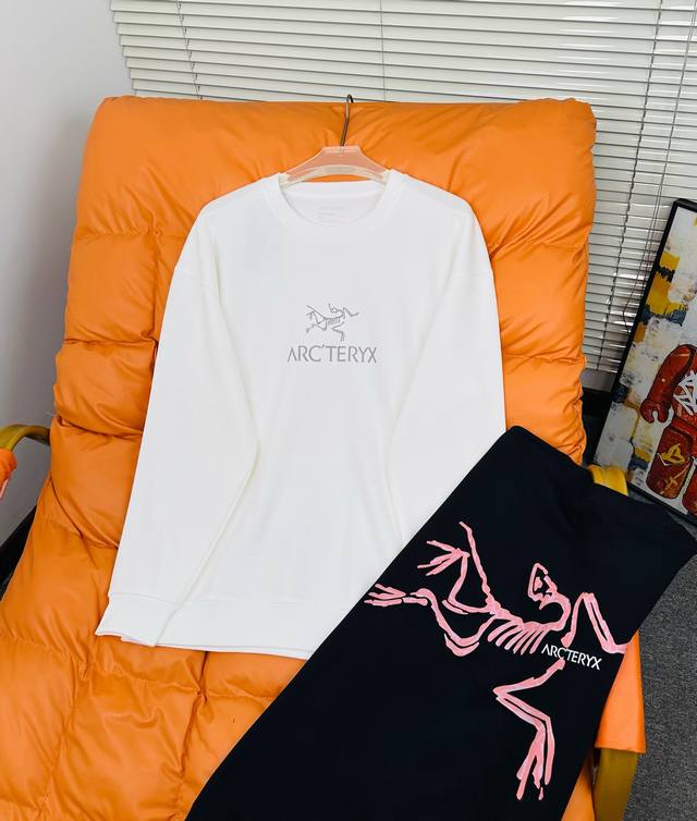 BirdArc'teryx 2025 Fall New Knit Crewneck Sweatshirt, Casual Couple's Style. Pre