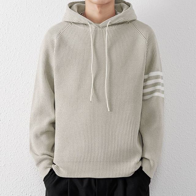 New arrival: Thom Brown Tb four-bar trendy fall/winter couple's hooded knitted