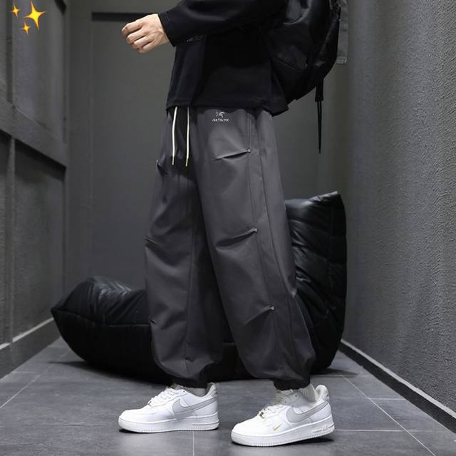 New Arrival Arcteryx Slimming Camouflage Pants with Pleated Pants A must-have f