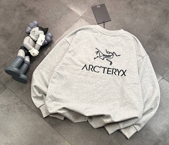 # Trendy Arc'teryx's new spring crewneck sweatshirt! Fabric: 380g pure cotton te