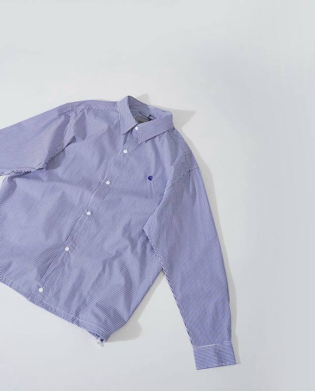 Carhartt Tencel Cotton Striped Shirt Custom-woven striped Tencel cotton fabric f