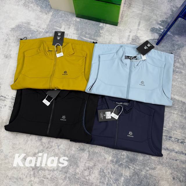 Embroidered style Kailas 25Ss new autumn model! Men's outdoor sports leisure win
