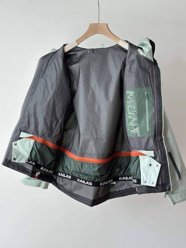 Kaimont-X Hardshell Jacket, All-Weather GTX Stormproof Professional Mountaineeri