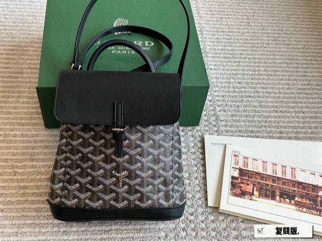 with leather Size: 20*23cm The Alpin Mini Goryar D Goya backpack It's very ligh