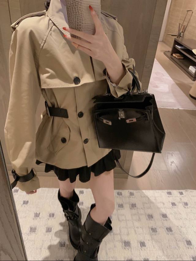 Dior Super Premium Animal Print Waisted Trench Coat Khaki Sizes S M L S 80-95 ca
