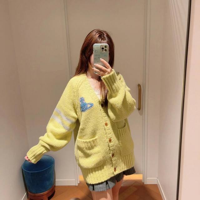 Haute couture cardigan style Empress Dowager Cixi's Saturn Xuanzhang knitted car