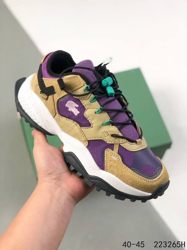 Company-level Lacoste French crocodile L-Guard Breaker fresh, fashionable and c