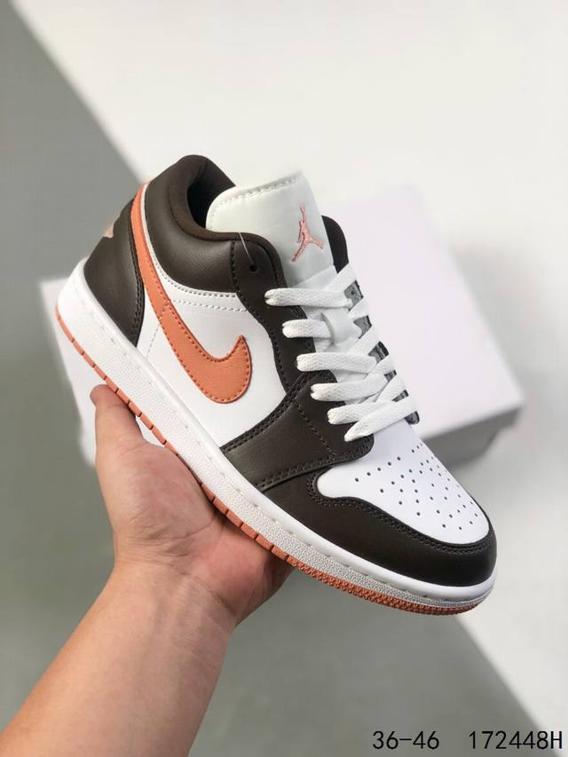 Genuine label with half size! Jordan Air Jordan 1 Low Aj1 Wh Air Jordan 1 low-t