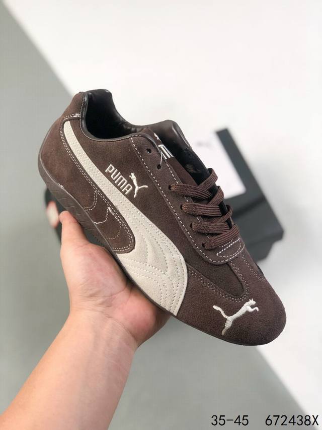 Genuine label with half size! Puma Speedcat Og+ Sparco Anti-slip and wear-resis