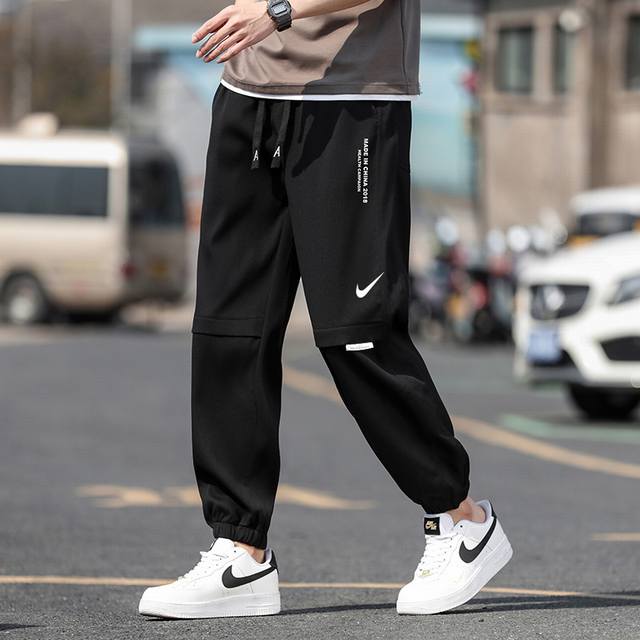 High-quality Nike 25Ss autumn tri-color cuffed sports casual sweatpants Pants w