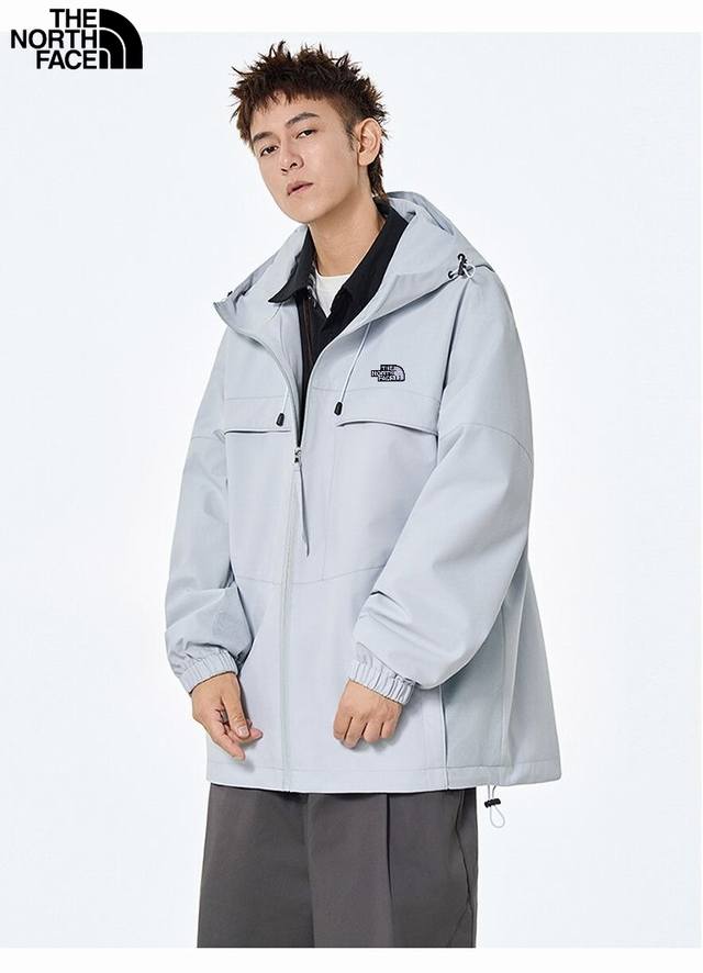 The North Face's new autumn style, unisex hooded loose-fitting and versatile out