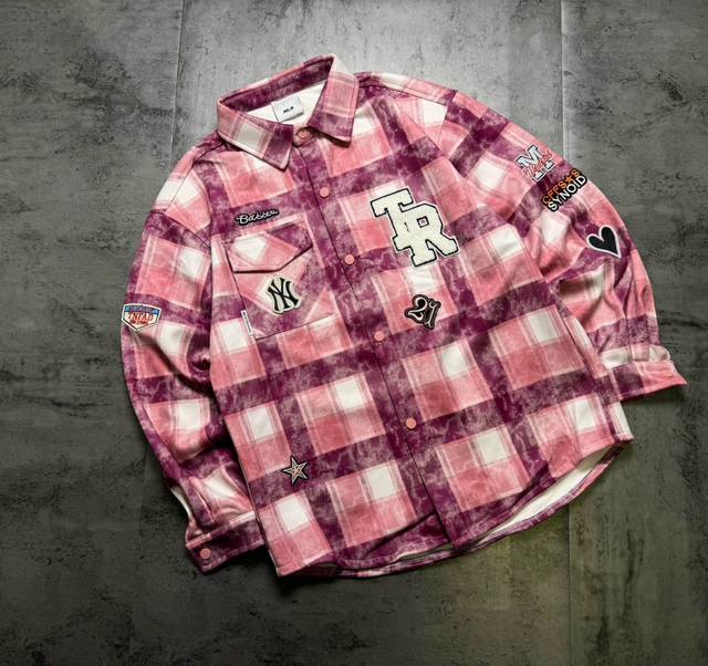 Mlb plaid series appliqu