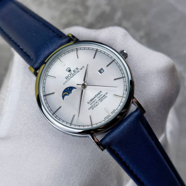 Rolex stylish classic elite quartz men's watch Case material: sapphire mirror sc