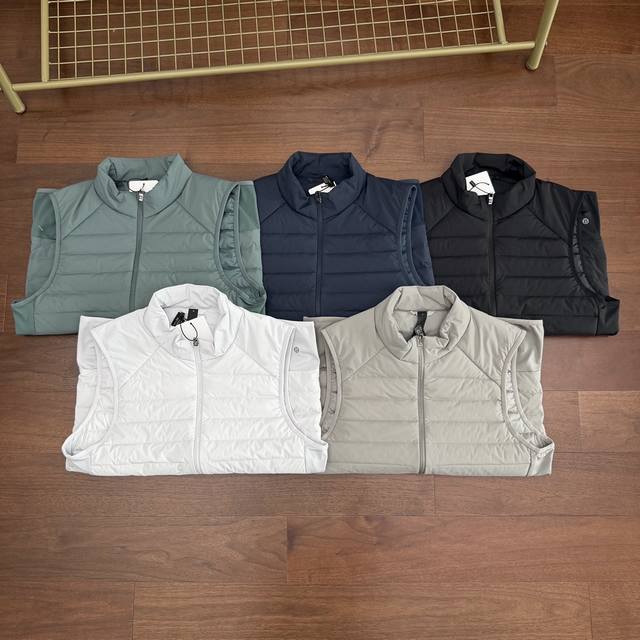 Carefully selected! Lululemon's new men's casual stand-up collar down vest! Cla