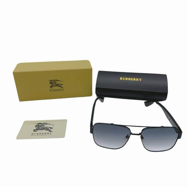 Burberry - Modern Urban Series Sunglasses - Asian Edition Men's#Acetate Frame Su