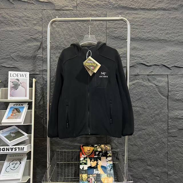 Arc'teryx Arc" Teryx same style casual warm fleece double-sided pullover jacket