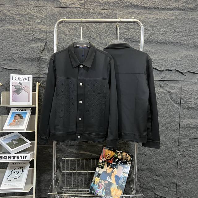 High-quality Louis Vuitton 2025 Ss embossed jacket . After a month of pre-orde
