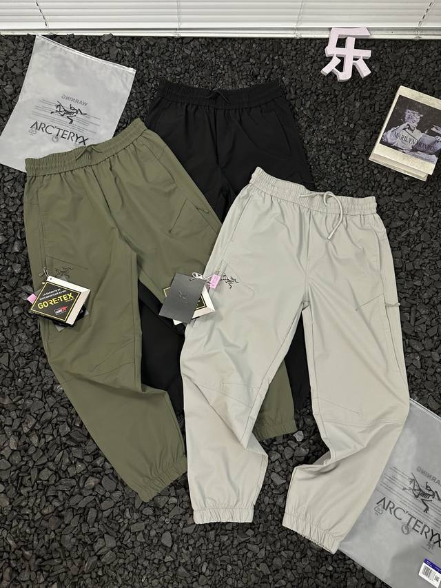 Arcteryx Unisex Commuting Pants with the Latest 2025 Spring/Summer Logo Print,