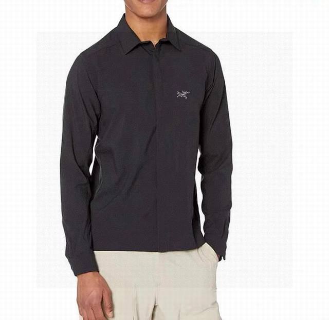 High-end 25Ss new Arc'teryx men's autumn long-sleeved shirt! Super cool origina