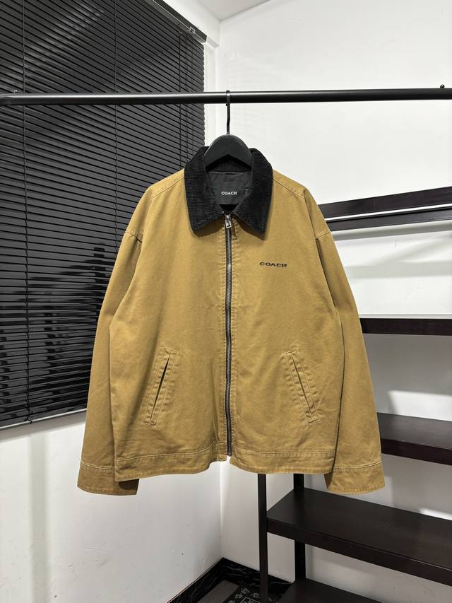 Loose fit! Coach American Detroit Jacket! A retro workwear, tough-guy jacket. A
