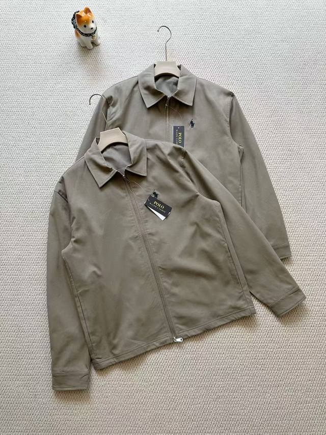 Order number 09286. Ralph Lauren linen fitted straight zipper jacket! Overseas