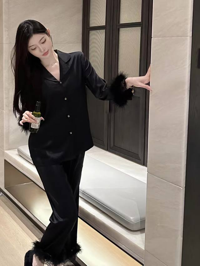 Xiaoxiang 2025 new high-end pajamas for women, home clothes, original quality,