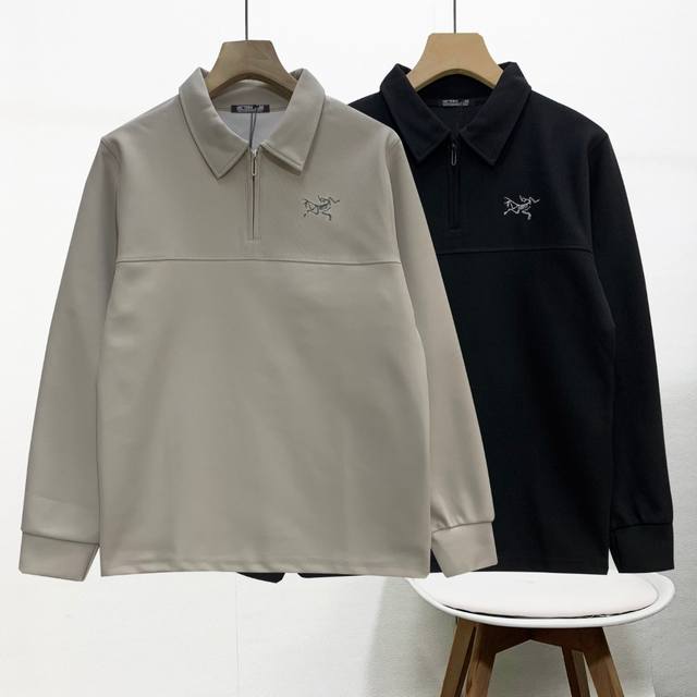 Arc'teryx SS Men's Autumn Embroidered Stand-Collar Softshell Windproof Jacket .