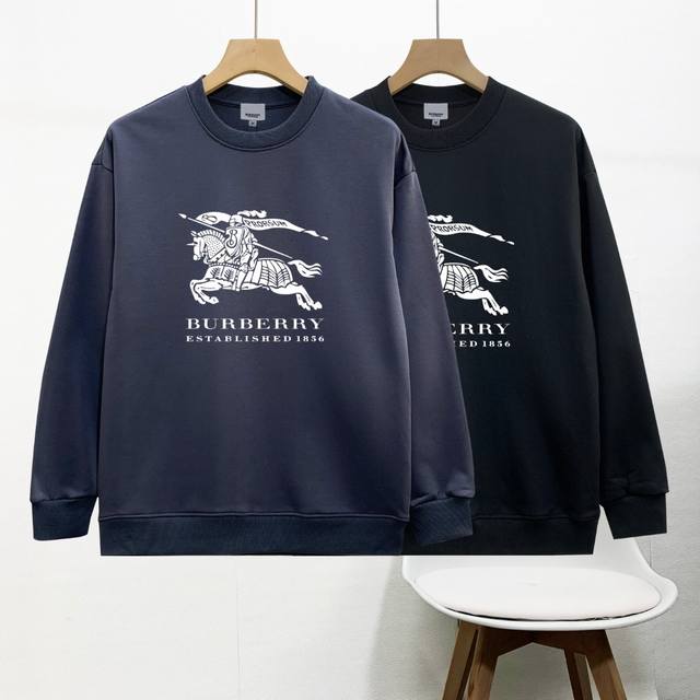 Burnerry - Burberry's new printed casual men's terry sweatshirts are a high-end,