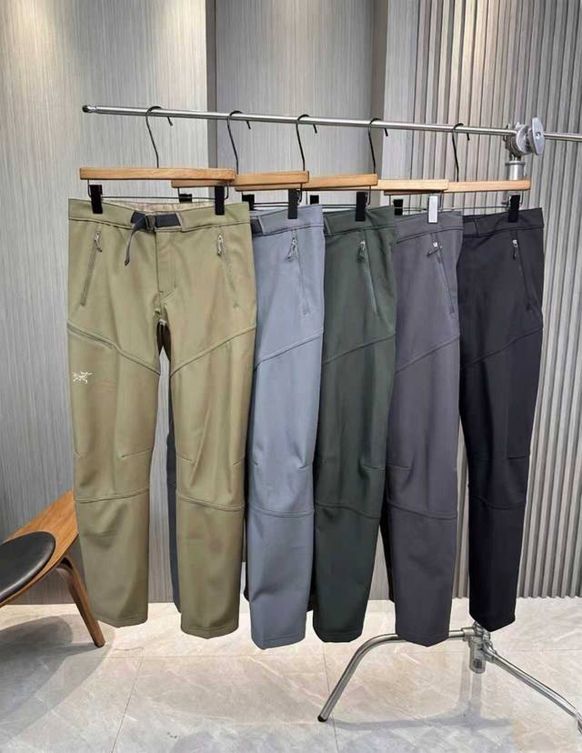 Fleece Pants: High-end outdoor windproof, warm, and breathable winter men's fle