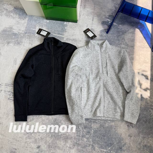 Lulu Sojourn Men's Brushed Lined Knit Jacket | Lululemon | Lm3Ew9S Online 0+ A c